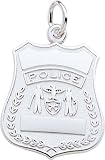 Jewelry : Police Badge Charm by Rembrandt Charms