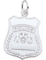 Rembrandt Charms Police Badge Charm