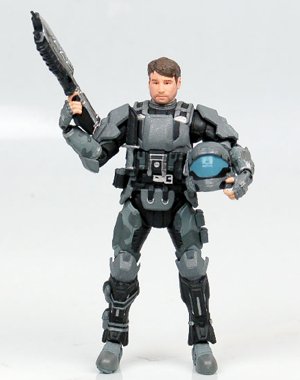 Halo 3 McFarlane Toys Series 8 Action Figure ODST Buck