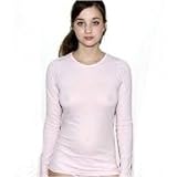 American Apparel Jr. Womens Thin Jersey Long Sleeve T-shirt - Tee