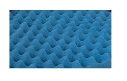 Duro-Med Convoluted Bed Pad Full-Size Bed Pad, Blue