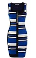 Bodycon Stripe Knit Dress