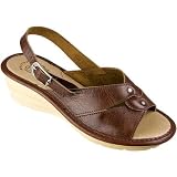 Fly Flot Molly - Dark Brown Size 7 UK