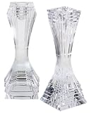 Mikasa City Lights 7-Inch Candleholders, Set of 2