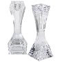 Mikasa City Lights 7-Inch Candleholders, Set of 2