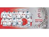 Boston Red Sox Uniform History Wall Clock