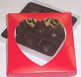 Scott's Cakes Peanut Butter Fudge Truffles 1/2 lb. Heart Box