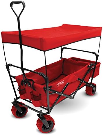 Big Wheel All Terrain Outdoor Beach &amp; Garden Multipurpose Wagon
