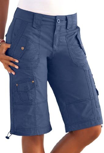 Denim 24/7 Women's Plus Size Bargo Shorts