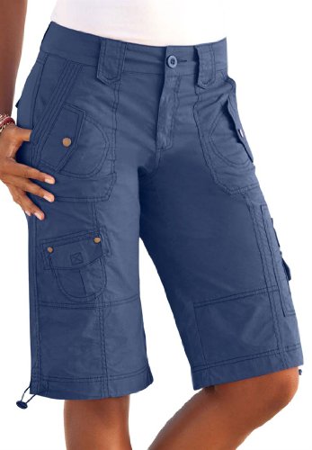 Denim 24/7 Women's Plus Size Bargo Shorts