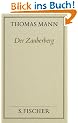 Thomas Mann, Gesammelte Werke in Einzelb�nden. Frankfurter Ausgabe: Der Zauberberg ( Frankfurter Ausgabe): Bd. 5