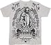The Big Lebowski The Dude Crest This Aggression Will Not Stand T-Shirt - Hermitite Gray
