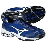 Mizuno Men's Speed Trainer Cleat,Royal/White,7.5 M