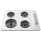 Frigidaire FFEC2605L 26\' Electric Cooktop with Ready-Select Controls and Color-Coordinated Control Kn White Thumbnail Image