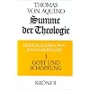 Summe der Theologie, 3 Bde., Bd.1, Gott und Sch�pfung
