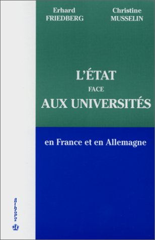 City Travel Guides Discounted  Livres : L'Etat face aux universités en France et en Allemagne