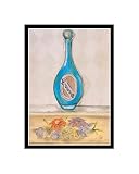 Freesia Perfume Art Pre-Matted Poster Print by Celeste Peters, 8x10