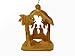 Olive Wood Nativity Ornament