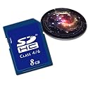 BLAZING 8GB SDHC Class 4/6 ( Secure Digital High Capacity ) Memory Card for Canon PowerShot SD780 IS / PowerShot SX20 IS / Digital Rebel Xsi and More Digital Cameras ***Includes Beatifully Rendered Stellar Nebula MousePad***