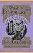 Books : "What is Literature?" and Other Essays