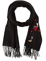 Moschino Cheap & Chic Bufanda Lana (Negro)