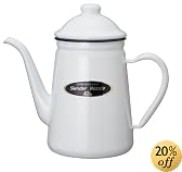 Kalita 細口ホーローポット 1L ホワイト