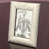 FRAME 4X6 PEWTER FINISH/STONES