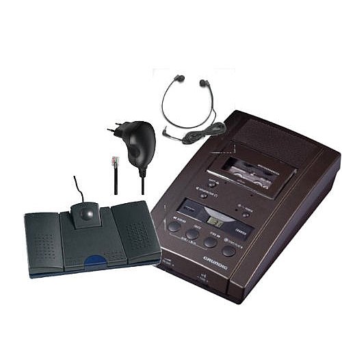 Grundig Dt 3110 Microcassette Desktop Dictation and Transcription