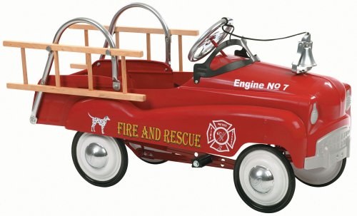 Childrens Toyshop  Toys : InStep Fire Truck Pedal Car