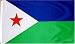 Djibouti National Country Flag - 3 foot by 5 foot Polyester (New)