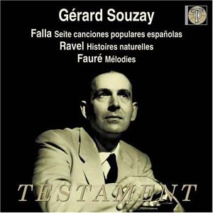 CD-Charts  Search : Souzay - Song Recital
