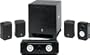Yamaha NS-SP1600 5.1-Channel Surround Speaker System (Black)