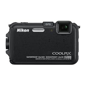 Nikon COOLPIX AW100 16 MP CMOS Waterproof Digital Camera with GPS and Full HD 1080p Video... by Nikon