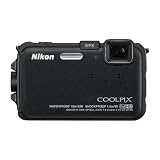 Nikon COOLPIX AW100 16 MP CMOS Waterproof Digital Camera with GPS and Full HD 1080p Video (Black) (Camera)