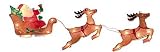 Premier 20 Bulb 3 Piece Santa/Sleigh