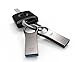 Silicon Power 8GB Jewel J80 USB 3.0 Flash Drive, Titanium (SP008GBUF3J80V1T)