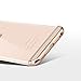 iPhone 6s case, Mothca 3 in 1 Crystal Clear Plating Frame Hard Case Shockproof and 360 Degree Full Body Protective with Premium Tempered Glass Screen Protector, Accessory Kit for iPhone 6s (Gold)