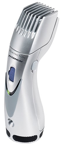 Remington MB-400 Titanium Precision Pro Rechargeable Vacuum Mustache & Beard Trimmer