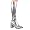 silver stretch pu