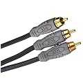 Monster THX V100 AV-8 Composite Video with RCA Audio Cable Kit (8 feet)