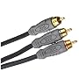 Monster THX V100 AV-8 Composite Video with RCA Audio Cable Kit (8 feet)