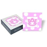 Auburn Tigers Pink Polkadot Set of 4 Coasters from Mug World