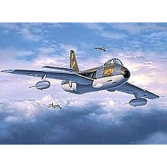 Revell Modellbausatz 04727 - Hawker HUNTER F.Mk.6 (NL, B, GB) im Mastab 1:32