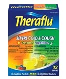 Theraflu Hot Liquid Cold & Cough Day/night, Size: