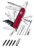 Victorinox Swiss Army CyberTool 34 Translucent Pocket Knife (Ruby)