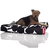 FATBOY Doggielounge Marimekko big unikko black! Designer Hundekissen, Sitzsack fuer den Hund, Hundebett!