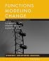 Functions Modeling Change, Student Solutions Manual: A Preparation for Calculus
