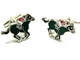 Jockey Horse Racing Cufflinks w/Gift Box