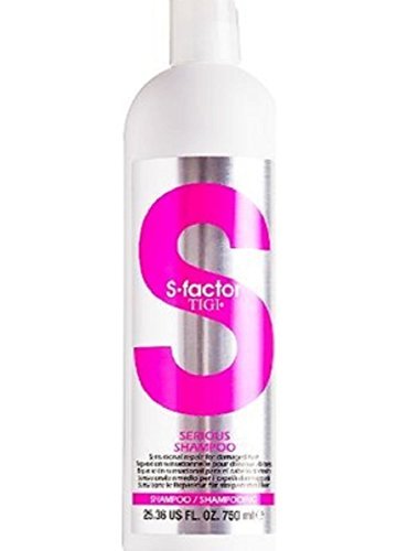 Tigi S Factor Serious Shampoo 25.36 Ounce for Dry Damaged Hair