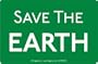Fridgedoor Save The Earth Car Magnet